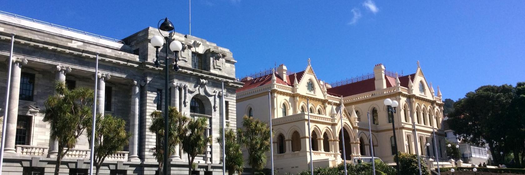 Les bâtiments du Parlement